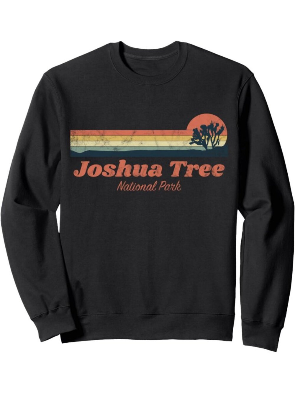 Vintage Joshua Tree National Park Sweatshirt | Retro Graphic Pullover Top
